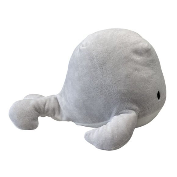 Kellytoy Gray Whale Baby Rattle 10" Soft - Picture 3 of 6